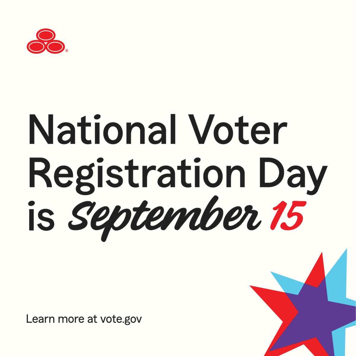 toddinsures's tweet photo. Today is National Voter Registration Day! 

Take a few minutes to check your registration status, register to vote or make sure your information is up to date. https://t.co/jWzE4tGxj7
