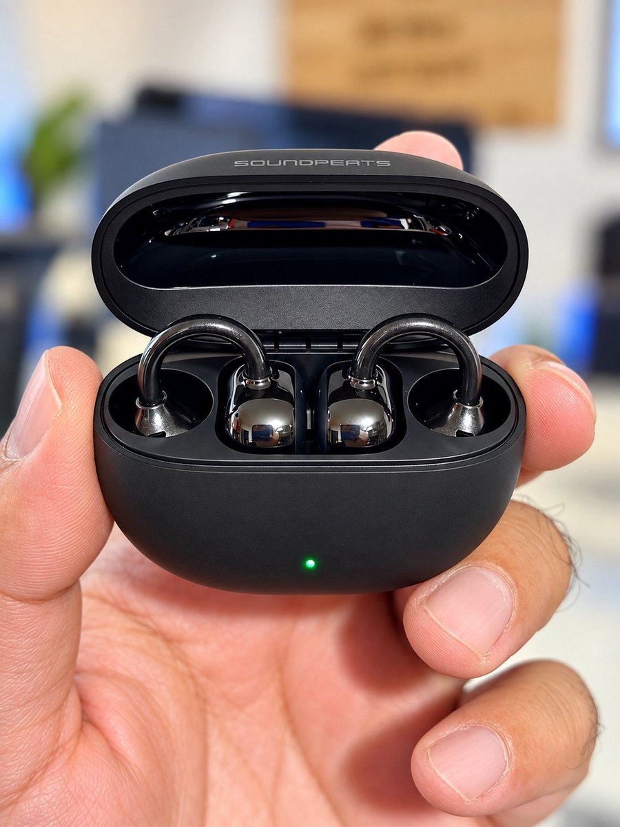 MikyAncona's tweet photo. 🎧 SoundPEATS UU2 (POP Clip2): piccole, leggere e davvero comode! Il design open-ear a clip lascia libero il canale uditivo, mentre driver da 12 mm, Hi-Res Audio e LDAC puntano a offrire un ascolto di qualità senza isolarsi da ciò che ci circonda. 🔥@SOUNDPEATS https://t.co/ZkN4GN4tZy