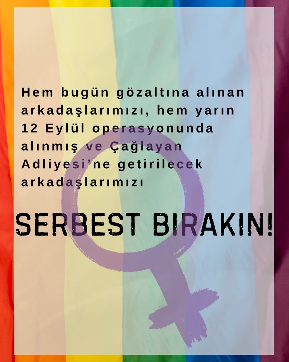 CatlakZemin___'s tweet photo. 12 Eylül’de LGBTİ+lara karşı yapılan nefret operasyonuna sessiz kalmayan, gözaltıların serbest bırakılması için bugün Çağlayan Adliyesi önünde basın açıklaması yapmak isteyen kadın örgütleri, feministler, emek ve demokrasi güçlerinin eylemine polis saldırdı. https://t.co/JA5HpSekSR