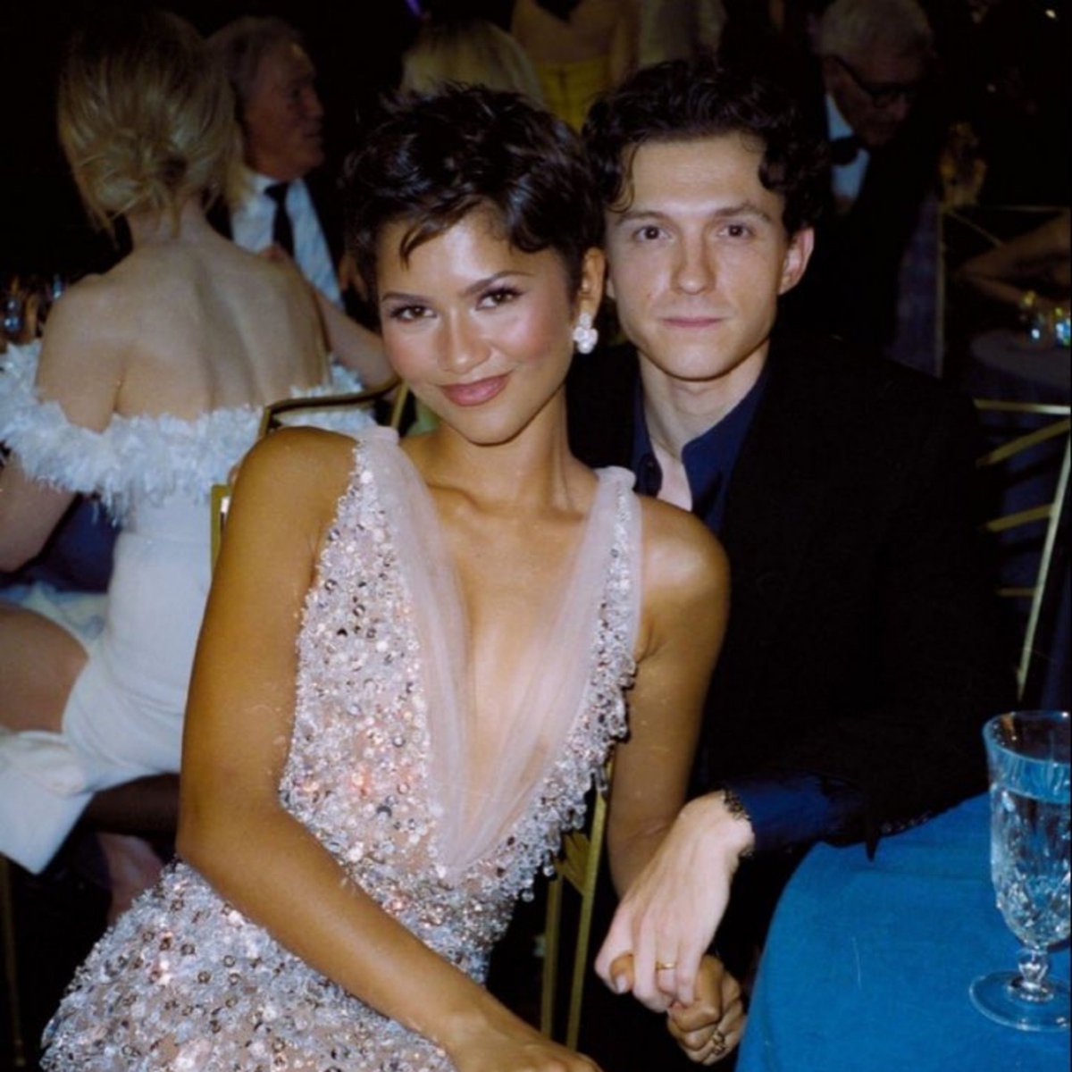 zenssdayaa's tweet photo. Them holding hands with the same rings this is such a married couple couple photo, Mr And Mrs Zendaya everyone https://t.co/c3QvDTI3zC