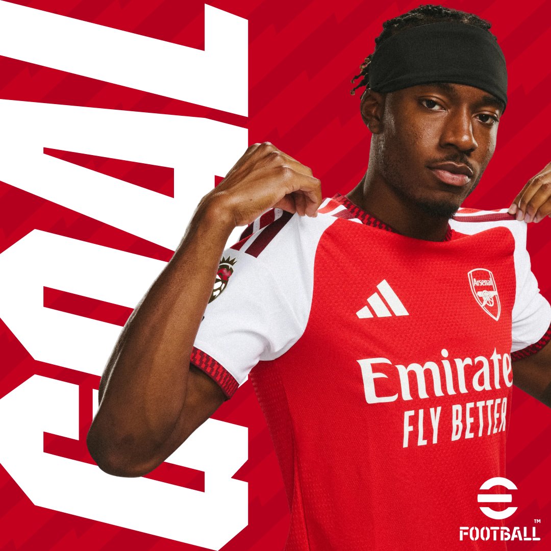 Arsenal's tweet photo. IT'S TWO!!

Noni controls the ball expertly from Merino's pass, slotting in a fine half-volley 🤝

🔵 0-2 🔴 (15) https://t.co/B9ptaiVRVm