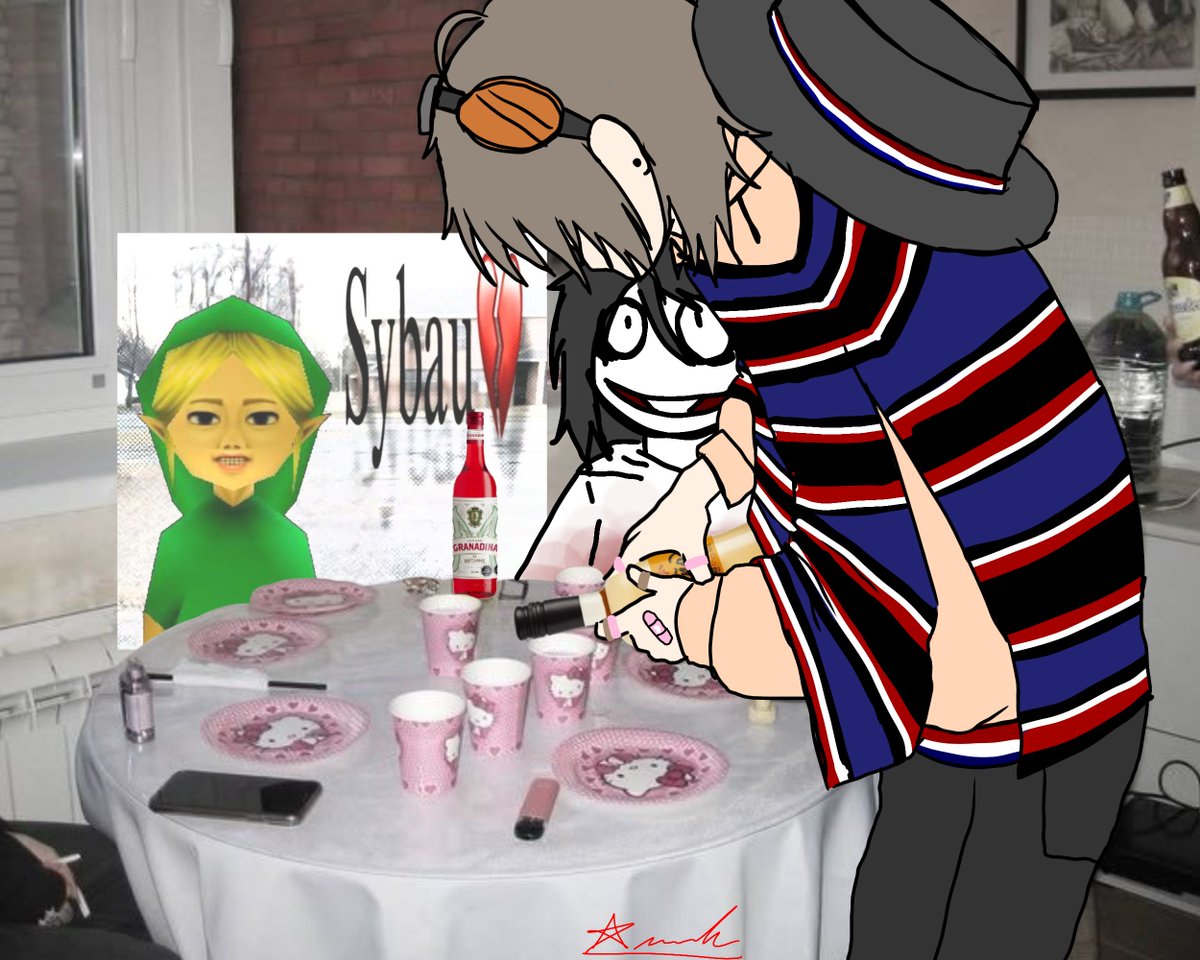 Fall3n_Staar's tweet photo. Jeff es la consentida? 💜
#chile #creepypasta #meme https://t.co/mzPDguQzsQ