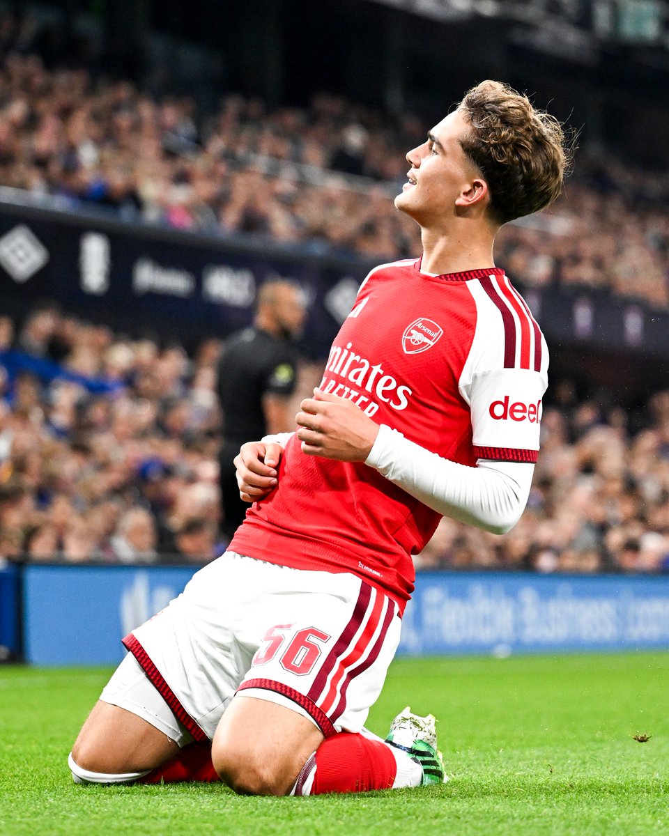 brfootball's tweet photo. Only took seven minutes for Max Dowman to score a BANGER for Arsenal 💥 https://t.co/goRMj3vl9e