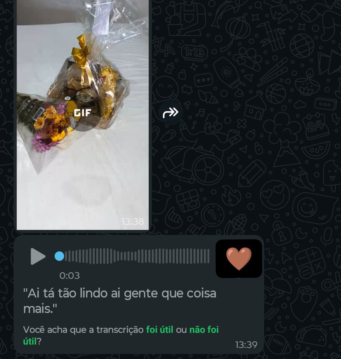 Kahibeiro's tweet photo. Quando as pessoas me fazem bem meu modo de retribuir e dando presentes e a KB merece tanto carinho e amor na vida dela do tanto que ela salva o meu dia a dia. https://t.co/uTUEtg1DnP