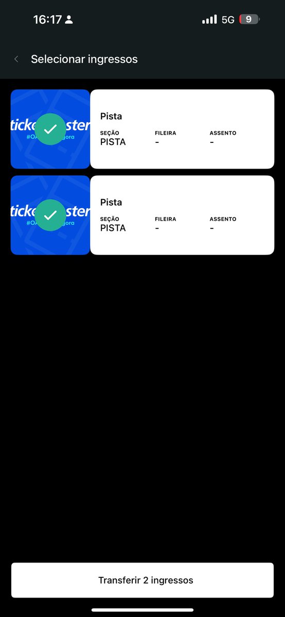 GuilhermL88's tweet photo. @kianafolk Vendo 2 ingressos inteira pra hoje. Faço os dois a 800,00. Era pra minha namorada, mas viemos viajar https://t.co/GJtwSEXMqd