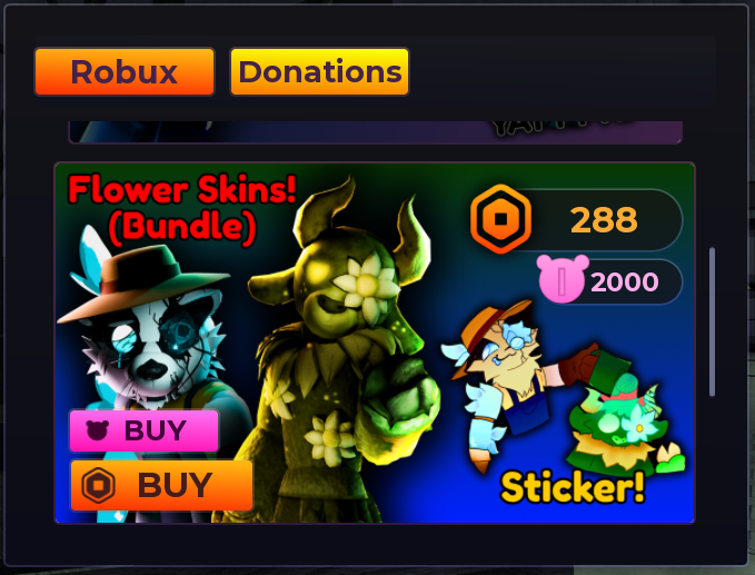 TeamCrystalBoot's tweet photo. True Ending Patch is NOW OUT!!

🌺 Added New Overgrown Bundle (2 New Skins!)
✅Fixed all broken Quests
🪙 Bundles can now be bought for tokens
⚒️Numerous more fixes! 

Play here: https://t.co/N3UO5wx6ln https://t.co/weuhcUfAc4