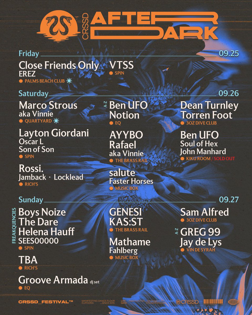 crssdfest's tweet photo. Tickets for #CRSSDAfterDark are now open 🌙

Secure your pre-party + late night plans at https://t.co/nmR6fyM5ZD 🌠 https://t.co/Bt361DQFVN