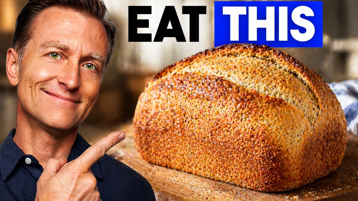 dr_ericberg's tweet photo. Most “healthy” bread still spikes your blood sugar.

Even whole wheat can act like sugar in your body and block key nutrients with anti-nutrient properties.

There is a simple way to make bread that does not work against your health like this.

https://t.co/veGO1u3Y57

Dr. Eric Berg, DC, not MD; information only