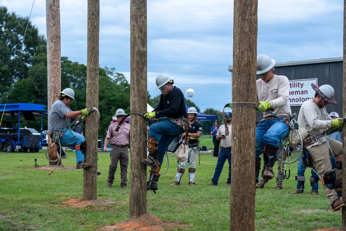 PRCC_Wildcats's tweet photo. Classroom lessons meet real-world experience.

Our Utility Lineman students experienced hands-on safety demonstrations and a look at what to expect in the field.

Thank you, @CoastElectric, for investing in our students and future workforce.

Read more: 
https://t.co/DTgeAzYikb https://t.co/776FYQyrnJ