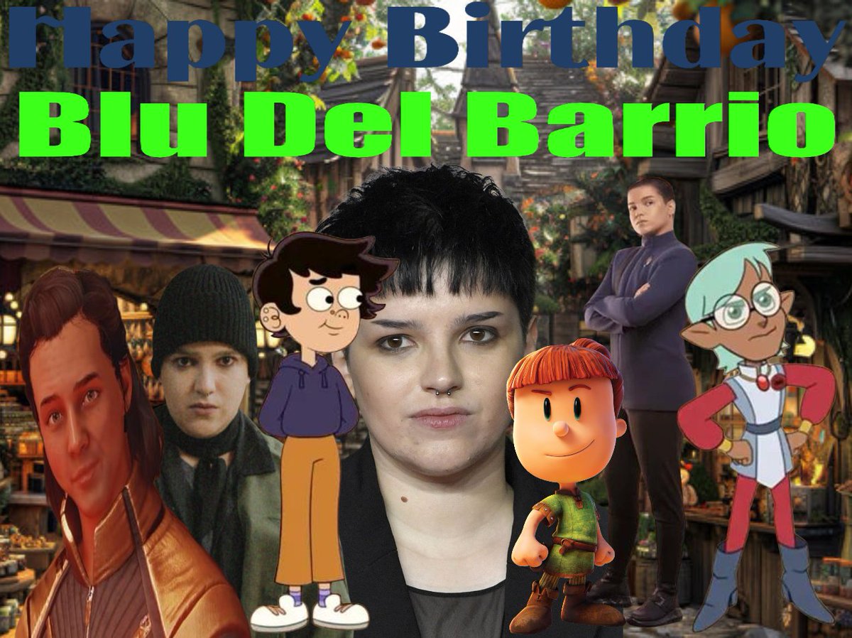 Camelo2017's tweet photo. Happy Birthday #BluDelBarrio I made this image for you with all your well-known characters. God bless you.
#MaxYLaPandillaMedieval #StarTrekDiscovery #LaCasaBuho #Primos #ImInLoveWithEdgarAllanPoe #Starfield https://t.co/jd8Bk7rqPq