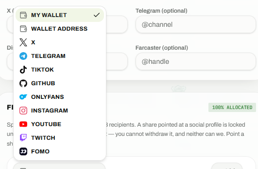 PonShareX's tweet photo. Slowly improving everything! 
Will also take a look at the bug reports again and make sure we fix that as well 
awe just added @fomo app profiles as other social to wire fees to !

$PONSHARE https://t.co/7NDVkLy094