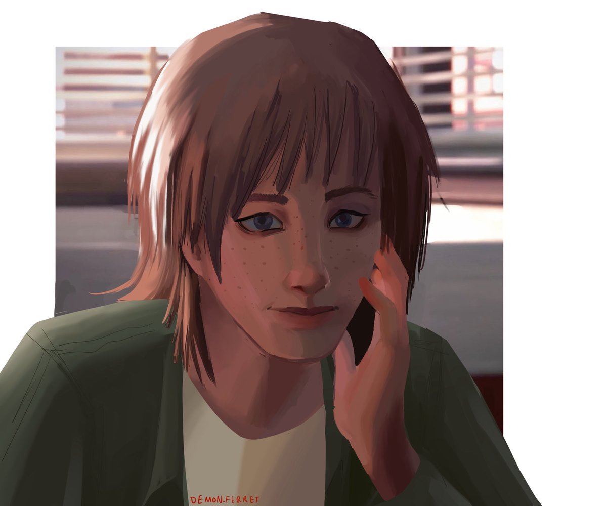 blueinkjpeg's tweet photo. Older max caulfield screencap redraw. Repaint? Yeah 
#lifeisstrange https://t.co/XH5WnQEOHx