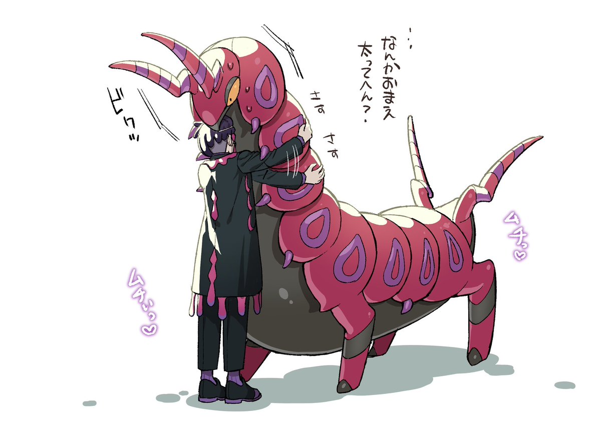 na_pa_pi's tweet photo. カラスバさんとペンドラー https://t.co/3q5TB9AaAe