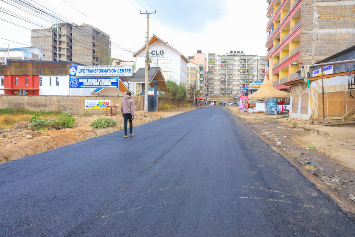 HEBabuOwino's tweet photo. NAIROBI FIRST.

The construction of the road from El Toro to CLG Church in Fedha, Embakasi East, Republic, has been completed.

This is a significant improvement for residents, businesses and the wider community, providing better access, smoother movement and improved connectivity within the area.

We remain committed to delivering people-centred development that responds to the needs of our communities and improves the quality of everyday life.

Development that reaches the people. Development that makes a difference.