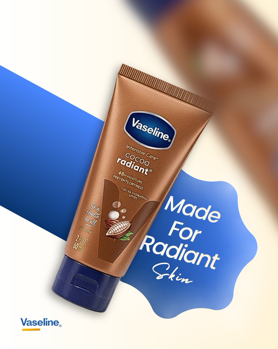 _demidesigns's tweet photo. What if Vaseline’s Cocoa Radiant had a little more drama? 👀
From the original image → my take on a Cocoa Radiant campaign.🧴 https://t.co/NA2QdpwuK7