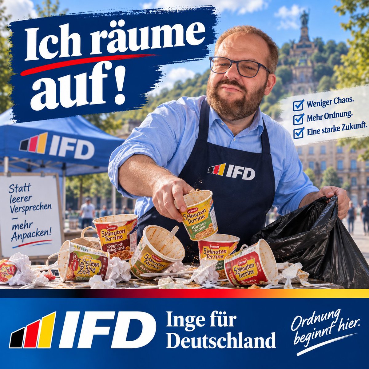 BokoXFILES's tweet photo. #Ampel gescheitert. #Merz enttäuscht. Jetzt wird aufgeräumt! 🧹🇩🇪
Zeit für Politiker, die wirklich anpacken.
#IFD https://t.co/RiKuF0RbJo