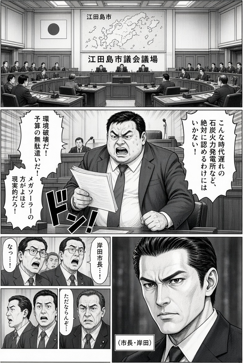 akpop34's tweet photo. 漫画で分かる第二話「VS市議会」のあらすじ。
本編はここ。
https://t.co/glDCaDhyZb https://t.co/98010wWRXi
