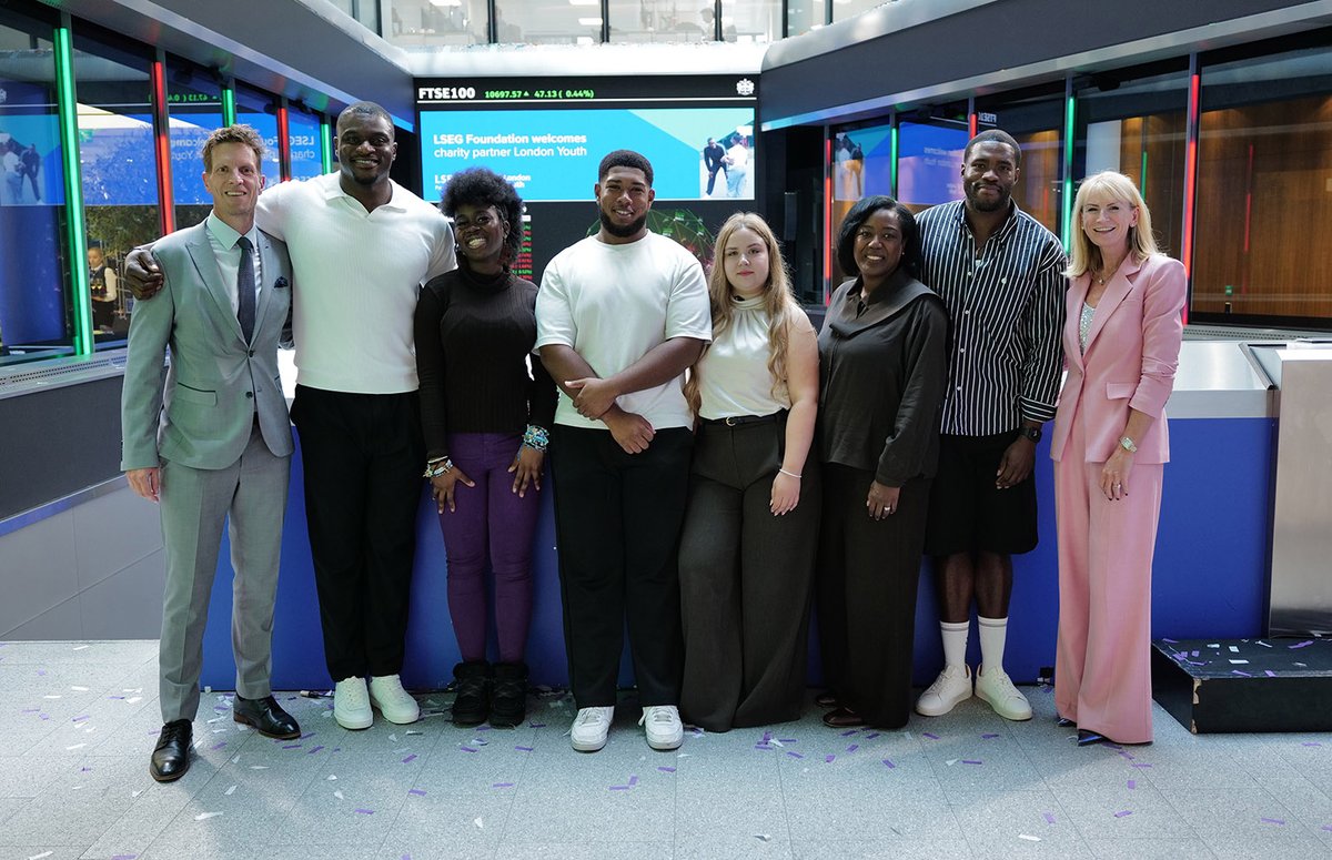 LSEplc's tweet photo. 🌟 Opportunity can change the course of a life. The LSEG Foundation and @LondonYouth came together to discuss support, resilience and the power of opportunity, featuring special guest @EfeObadaUK.

https://t.co/iwnYtfNxeV
 
#SocialImpact #Leadership https://t.co/DDXGXtyzlH