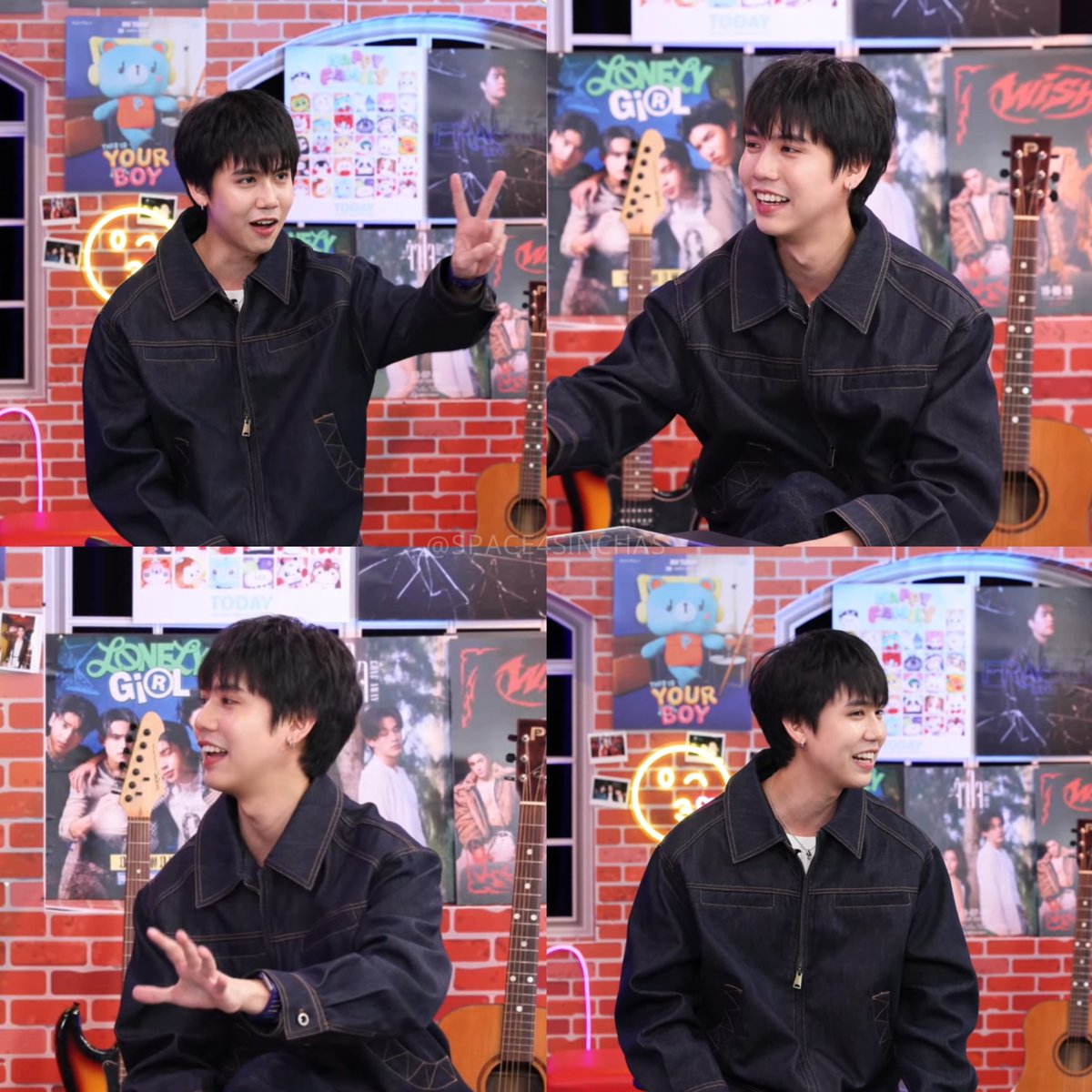 blxmiles's tweet photo. @GMMTV WHY DOES HE LOOK SO YOUNG?! 

We love this look of yours so much! Please keep it like that 😭🫶🏻

#SingHarit #ssingss
#GMMTVLiveHouse https://t.co/Dc3yMhRKKm