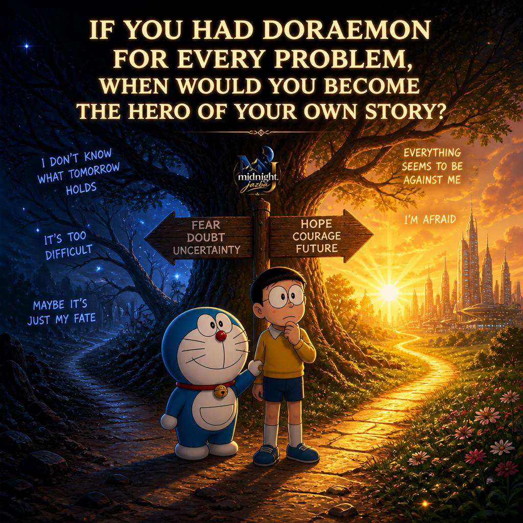 midnightjazbaa's tweet photo. When You Stop Waiting for Doraemon and Become the Hero of Your Own Story!

#EngineeringLife #EstréiaAFazenda https://t.co/9JP1sGqqsC