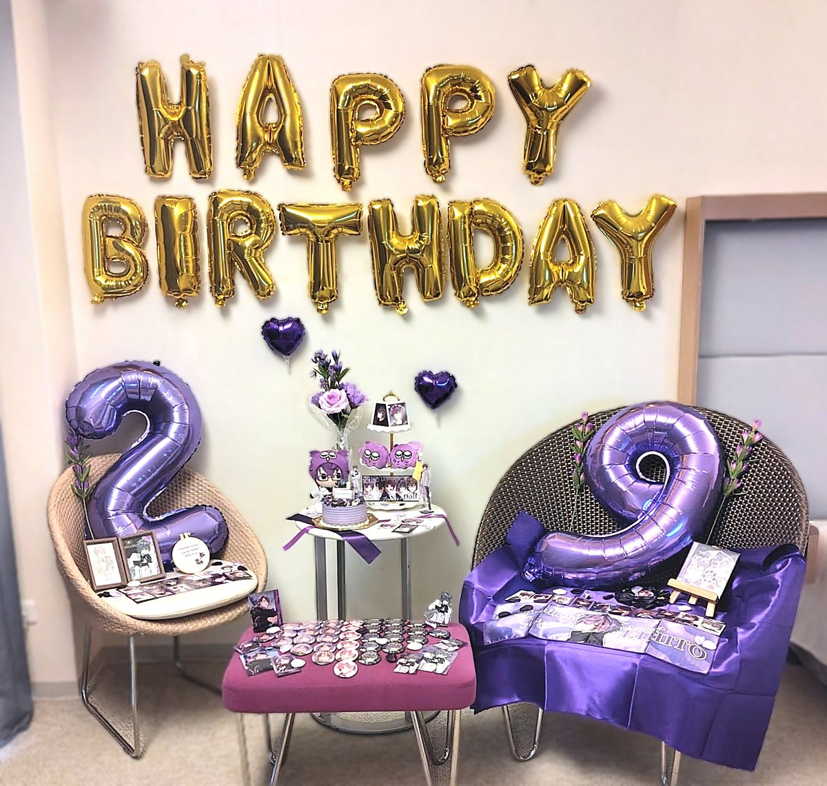 knkd_Roselia's tweet photo. 💜✼••┈HappyBirthDay┈••✼💜

貴方は私の唯一無二💐

#Happy_AnthosLIHITO_Day
#AnthosFandom https://t.co/JVUkVFdEJp