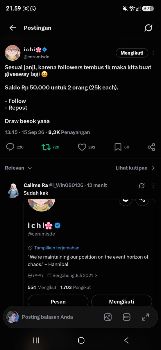 piressssi's tweet photo. @ceramisde done kak https://t.co/M5OTT4WpzL