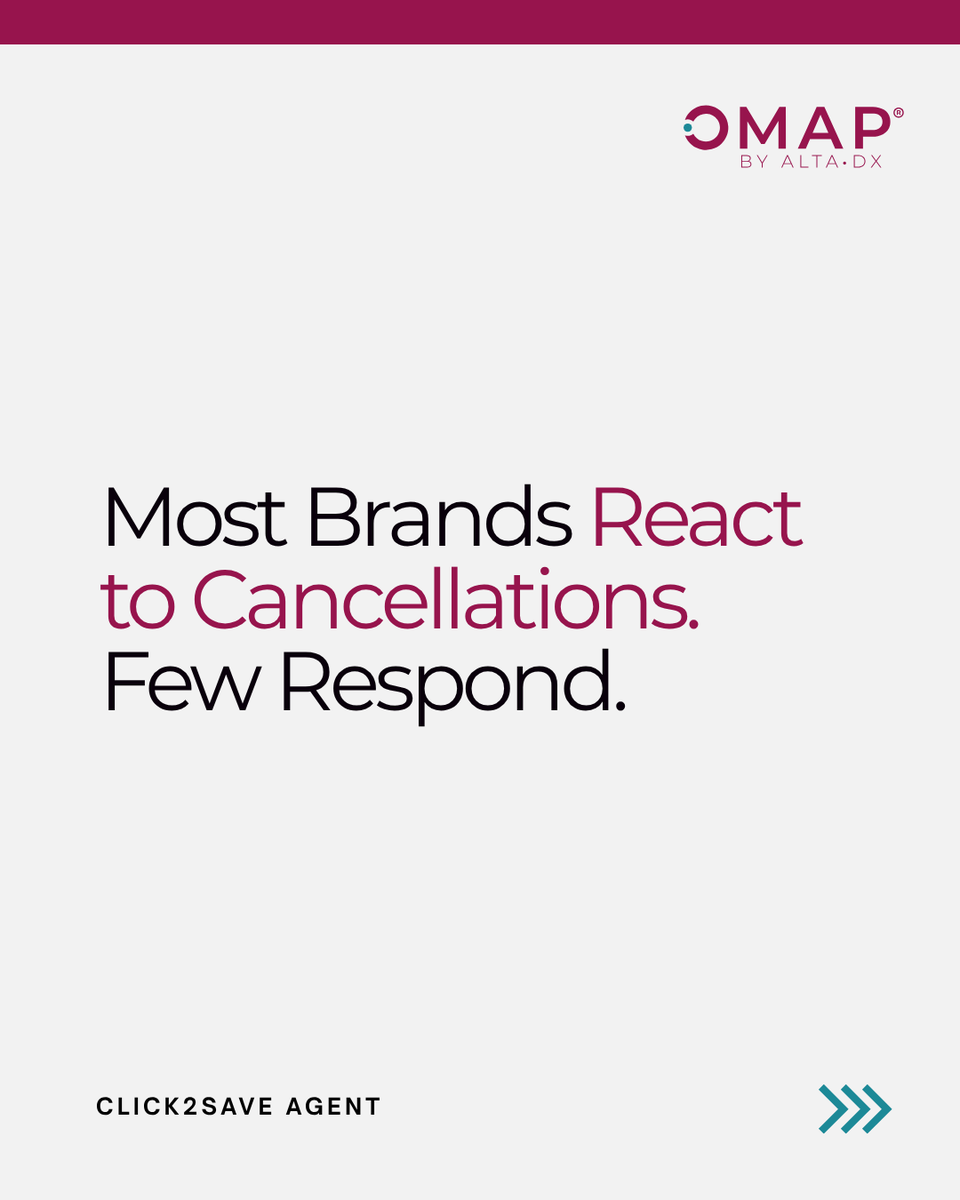 OMAPagents's tweet photo. Click-to-cancel changes the retention job.

If the save conversation only happens after a cancellation request is processed, you are already late.

The opportunity has to live inside the flow, not in a callback queue.

How has your cancellation process changed? https://t.co/SekJLAvw3z