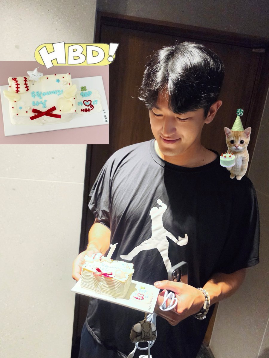 yakyuarea's tweet photo. ୧‧₊°˖HBD⋆。˚🎂 
축하를 축하합니다 77ㅑ ~~ https://t.co/FgpfLRMGoL