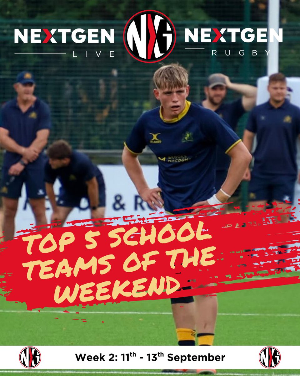 Next_Gen_Live's tweet photo. Schools Rugby: Top 5 School Teams of the Weekend | Week Two

Another terrific weekend of schools rugby! Here's our Top 5, do you agree? Which sides stood out this weekend?

Full story on our website!

https://t.co/e67EibwrgN

#nextgenlive #nextgenrugby #schoolrugby #schoolsrugby https://t.co/Z8kDrYcEZm