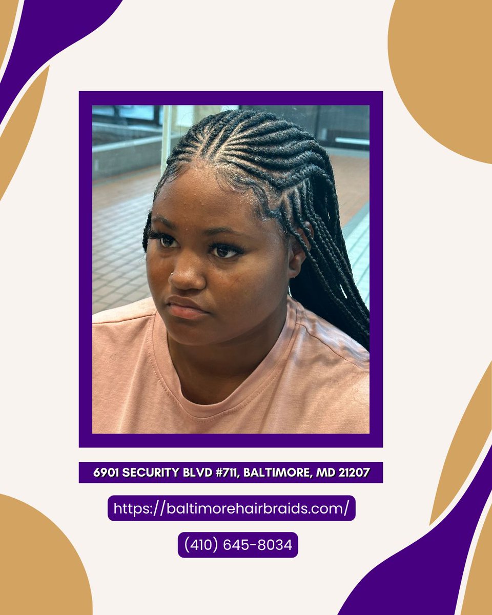 sylviabraiding's tweet photo. A great hairstyle can add something special to your routine. Our hair salon provides a welcoming space for braids, weaving, and other styles. Reserve your appointment today and refresh your look with us. #HairSalon #CreativeBraids
https://t.co/NDHfG6I33s https://t.co/PFpiK3otWC