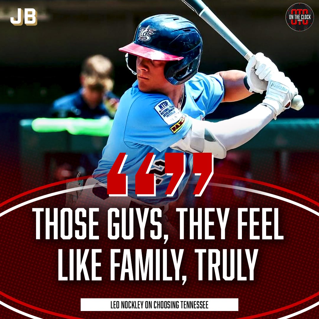 CollegeBSBShow's tweet photo. New 2027 MLB Draft Interview for On The Clock as @TylerJennings24 is joined by prep shortstop Leo Nockley!

⚾️ His amateur journey
⚾️ Committing to Tennessee
⚾️ Experience on the summer circuit

Spotify: https://t.co/UysT2DnTMj
YouTube: https://t.co/NfUia9ikVu https://t.co/nsmedWkyx0