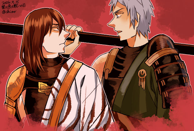 regnbaage's tweet photo. あんなにいっしょだったのに（無双/清/三）
何度見ても佐吉と虎之助の関係性は切ないんよな....
因みに虎は３verの方が好きです https://t.co/aaN8nS7eXb