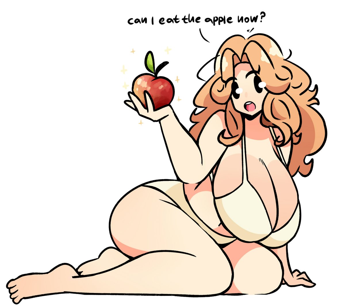 murgoten's tweet photo. Felt like drawing apple girl 🍎 https://t.co/HpogkG2LgR