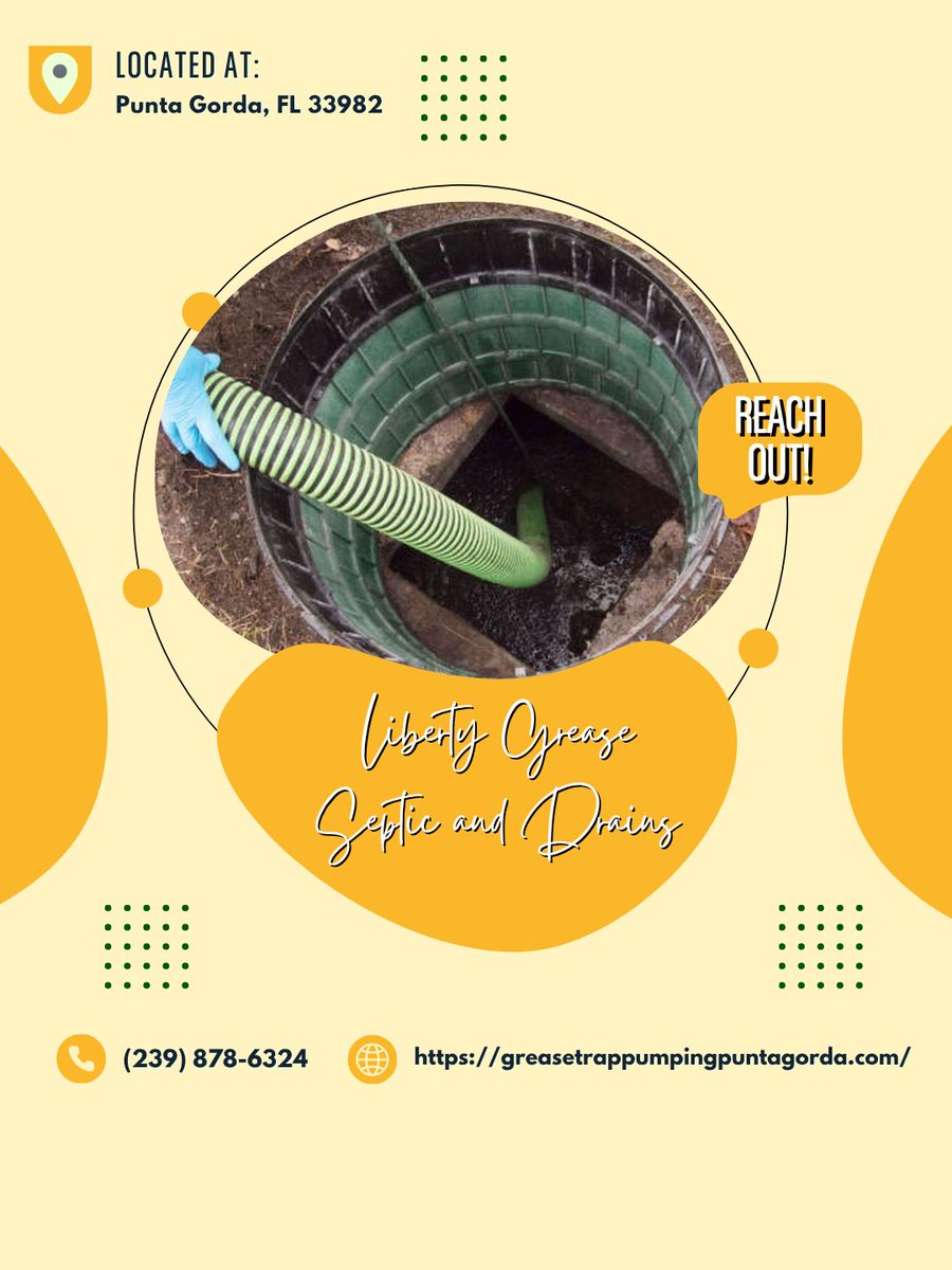 LibertyGrease's tweet photo. Our #EmergencyDrainServices help handle unexpected situations fast. Our team is ready to assist when drainage issues appear suddenly. Contact us now!
#FlowMaintenance
https://t.co/b4AQpepwAE https://t.co/28cbt1E1v2