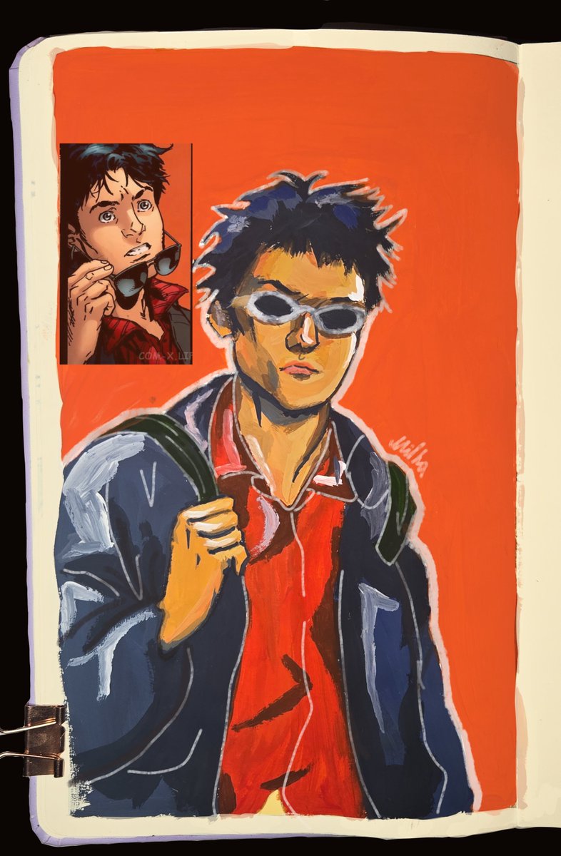 Millkisssss_'s tweet photo. sketch tim. I liked his original hairstyle in the comic.
#timdrake #sketch #drawing #dc #redrobin #artist #batfamily #drawingartist https://t.co/HShBEji0db