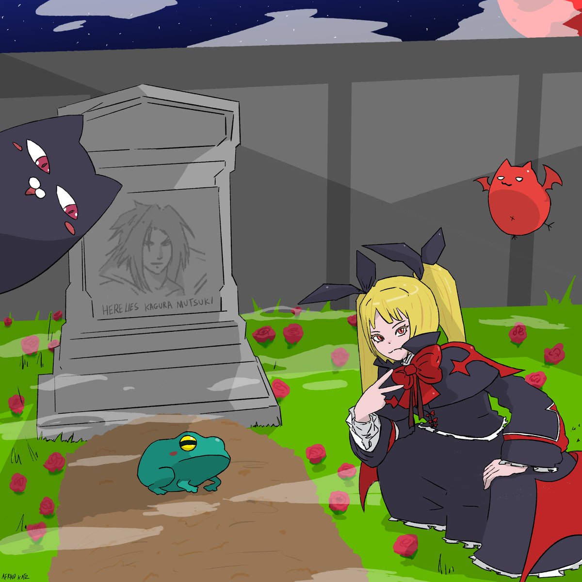 GeorgeThe13th's tweet photo. Based on recent events... 🐸 

Thank you @kaz13094934 as always, chad ❤️ https://t.co/OCiCXF5SHB