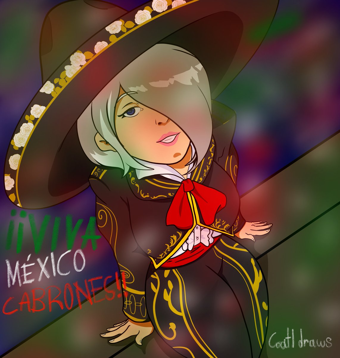 CoatlDraws's tweet photo. ¡VIVA MÉXICO CABRONES!
Y que es más mexicano que #KOF2002 ?
Mi primera vez dibujando a Ángel #VivaMéxico #15deseptiembre #IndependenciaDeMéxico #fanart https://t.co/U3UUfe5KnJ