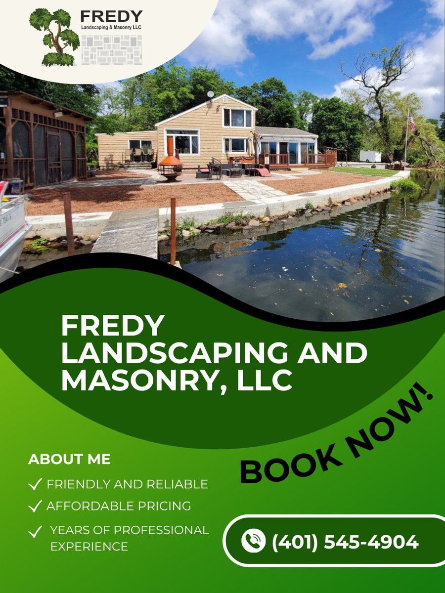 FredyLandM's tweet photo. With experience as a landscaper, I understand how thoughtful planning improves outdoor spaces. My goal is to deliver attractive and practical results every time. Coordinate with me for project insights! #Landscaper #OutdoorBeauty
https://t.co/PtytpZod2L https://t.co/YSblnuoYGn