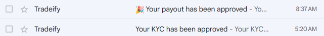 zemastadee25's tweet photo. Thanks @Tradeify for approving my payout. let's see when it hits my rise account https://t.co/DpcfqgNddP