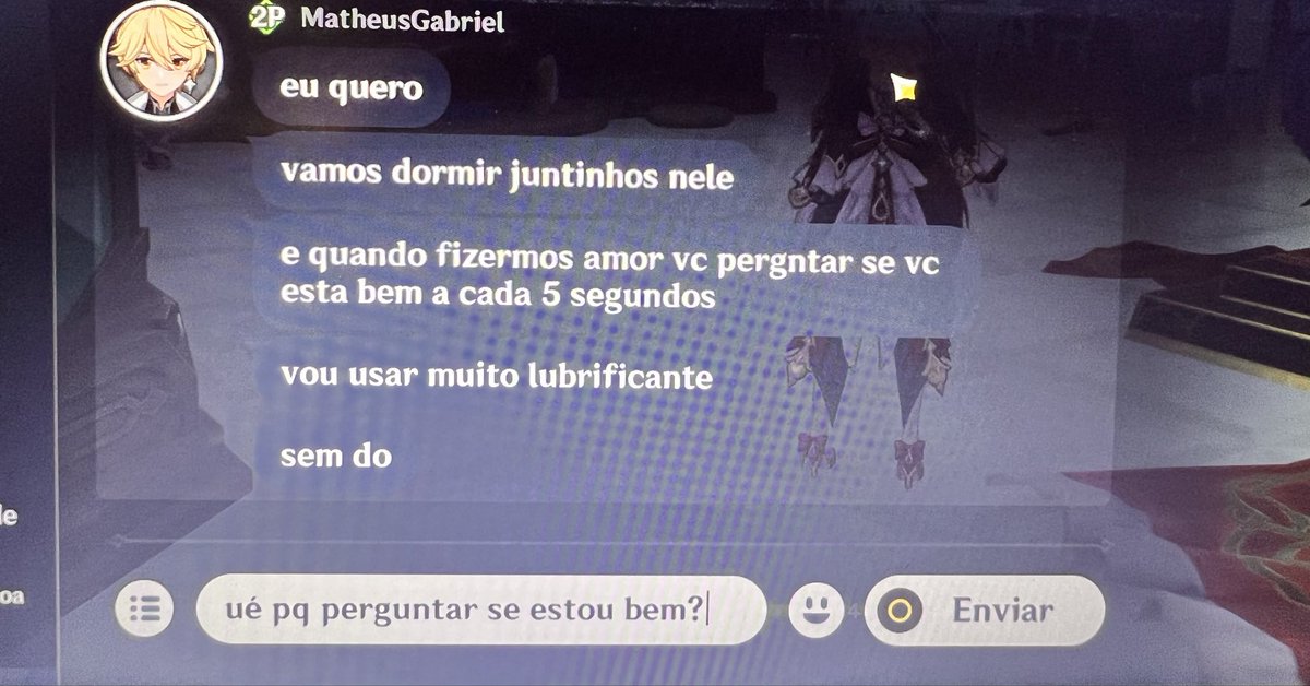 ewttan's tweet photo. @neuvthrain Eu disse que não queria papo com esquisito e que não queria nada do tipo aí ele: https://t.co/q3OFI2uf1S