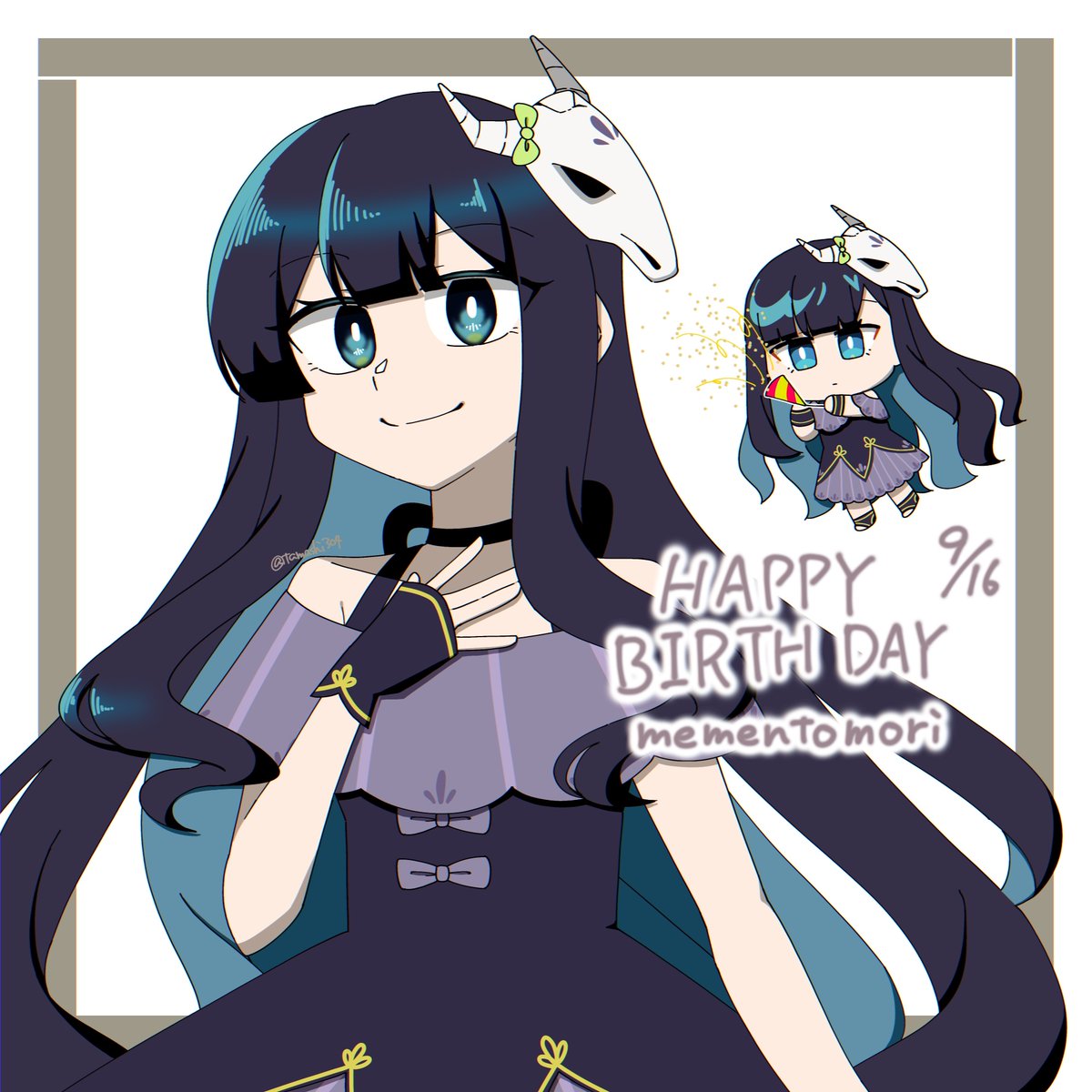 tamashi304's tweet photo. #めめもりアート
お誕生日おめでとうございます🎉 https://t.co/wlNd3dEwT1