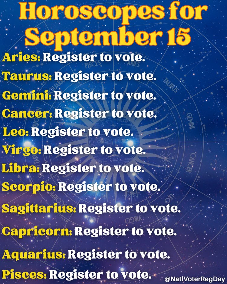 MorganCoVotes's tweet photo. It's National Voter Registration Day! This is your sign to register to vote or update your registration!
Go to https://t.co/GpRs5ocjvy to register right now!
#MakeAPlanToVote
#MorganVotes
#NationalVoterRegistrationDay https://t.co/NssN8UXUbm
