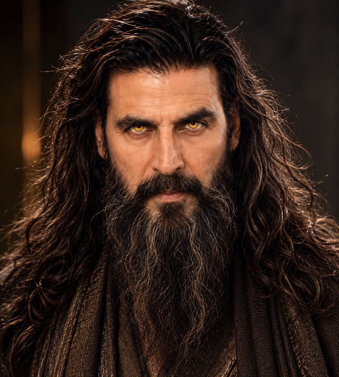 Apna_Bollywood's tweet photo. Imagine @akshaykumar in a hardcore dark fantasy or ancient adventure thriller with this look. Seriously, DAMN LEVEL lag raha hai 🔥 https://t.co/5PkXHSK6Dw