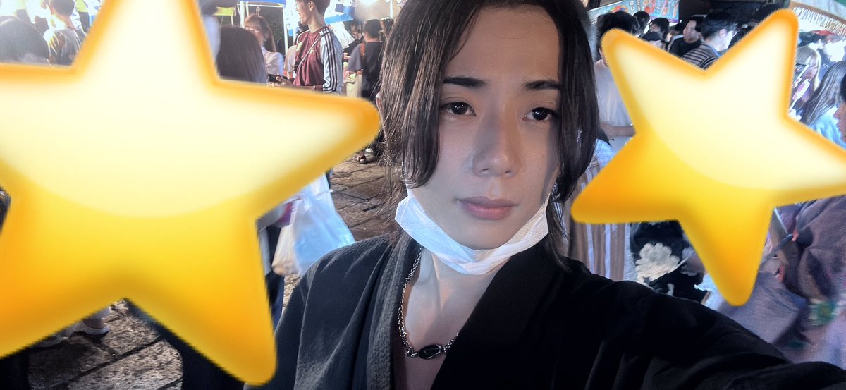 abcccho's tweet photo. 〜夏終わり〜

夏納めにお祭り行ってきた👘

だいぶ前に買った黒の浴衣やっと着れた💪 https://t.co/mOpD1Y4ENv