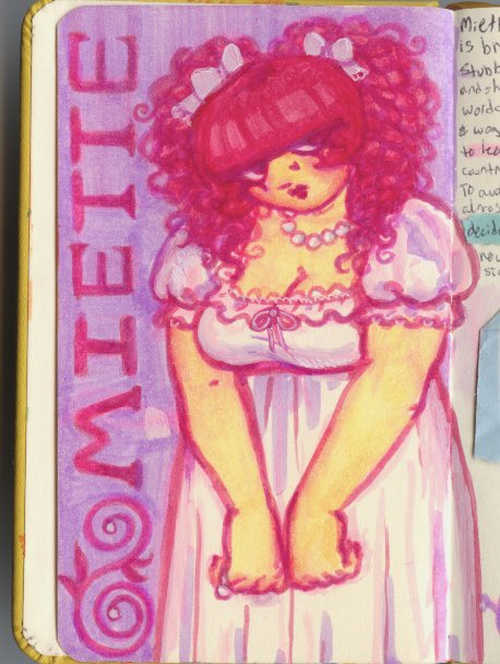 thegnomish's tweet photo. @mushyymilkk omg sorry if this is weird but they look just like my girl miette and i think thats rlly cute https://t.co/6wgMpzMrwq
