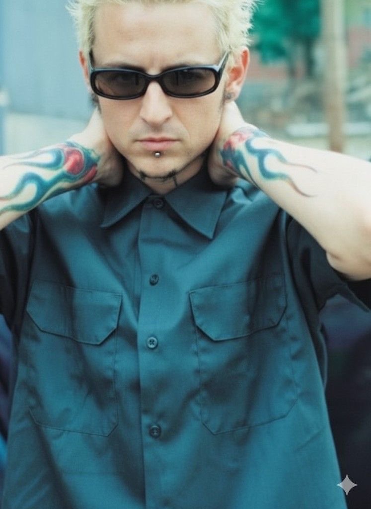 centrallpbr's tweet photo. Vamos falar de Breaking the Habit? 

Mike trabalhou oor anos e gravou uma demo para apresentar à banda. 
Qndo Chester ouviu a letra, se emocionou, por se identificar com o sentimento. 
A conexão foi tão forte que ele teve dificuldade para cantá-la ao vivo durante quase um ano. ❤️‍🩹 https://t.co/jZphxLrebg