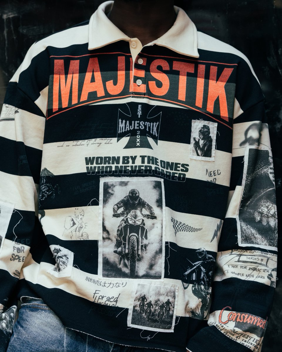 DTLRVILLA's tweet photo. Step out your comfort zone! The #Majestik Graphic Rugby Shirt is available in-store and online. 

Link to Majestik: https://t.co/FksCXkbDEe https://t.co/a3WQPDL6FZ