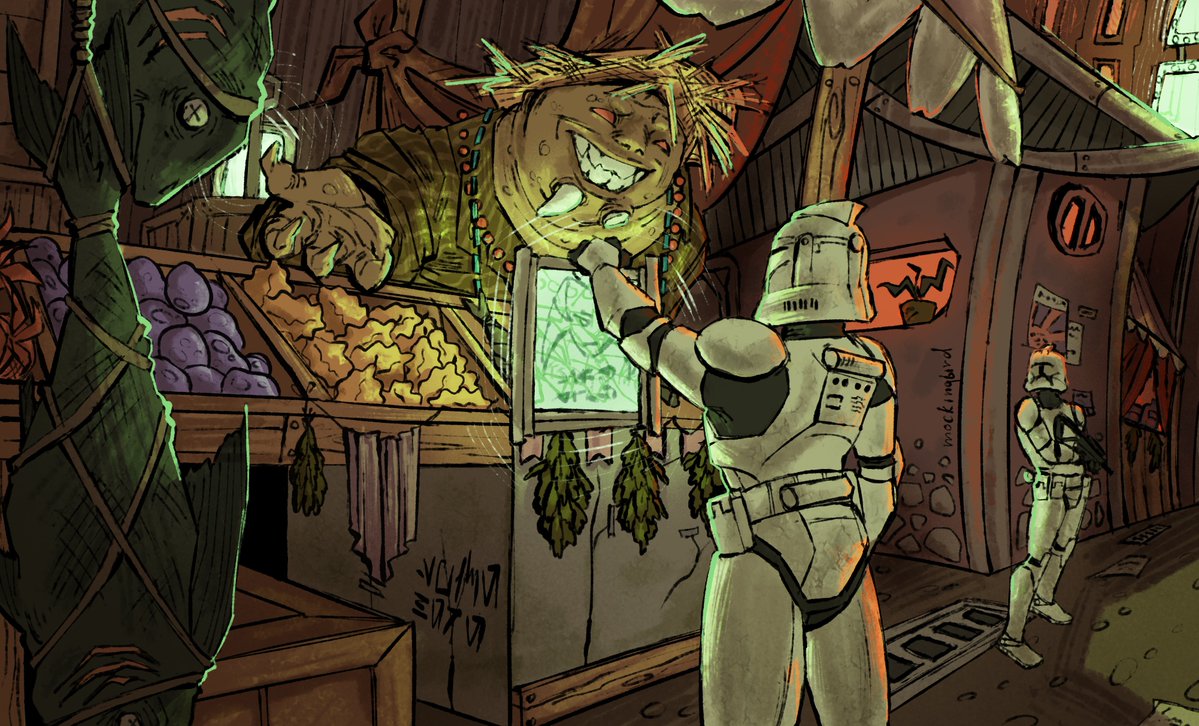 mocking_th_bird's tweet photo. -have u seen this man
-bro fuck off and buy something

#украрт #starwars https://t.co/udvhV8XjkO