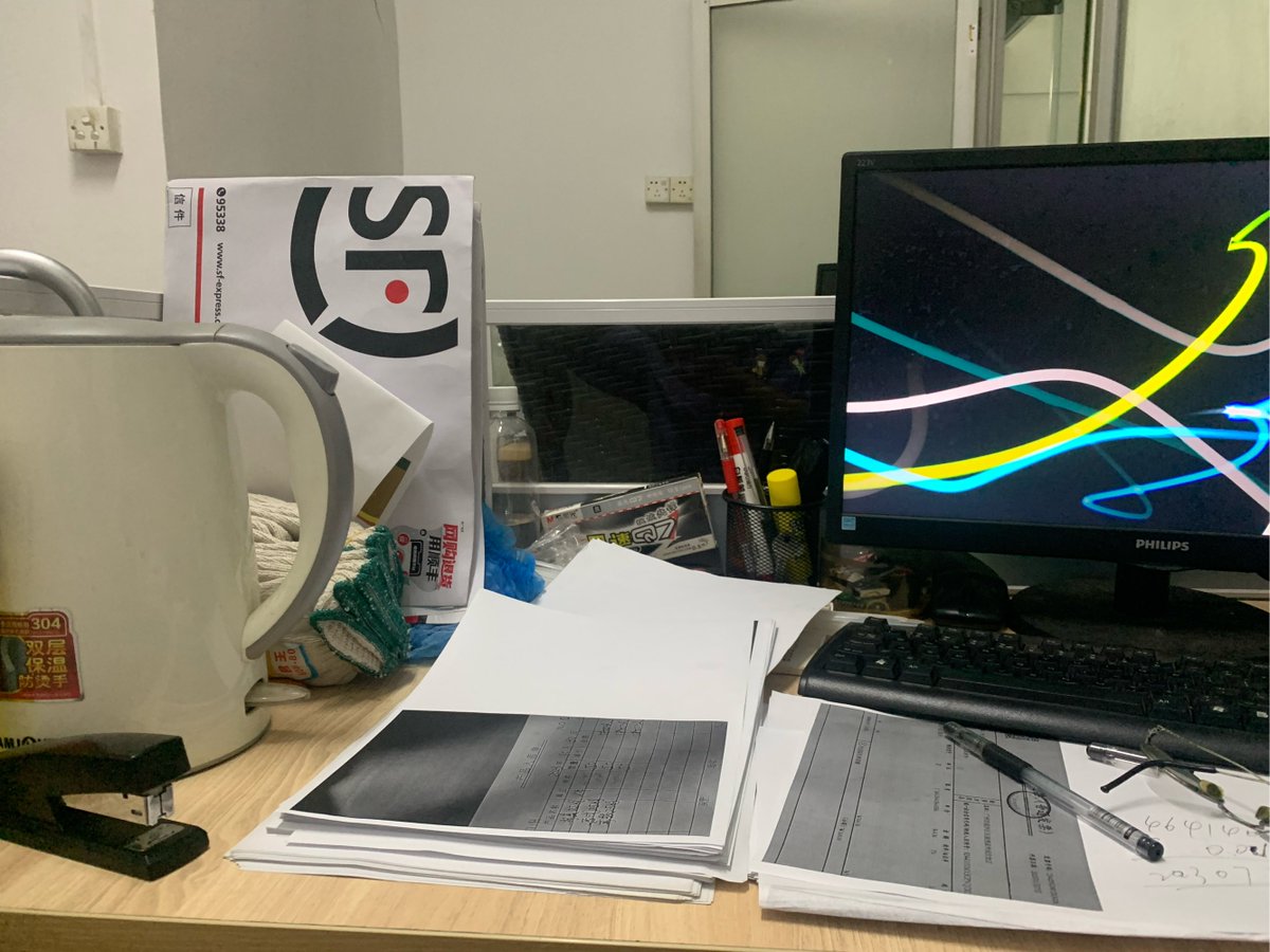 Gogomeyay's tweet photo. Just caught my intern trying to use my work mouse to play a rhythm game during lunch… she thought I was in the meeting room, I’m just hiding behind the sofa. Relatable chaos unlocked. https://t.co/YgQrUDbmFO
