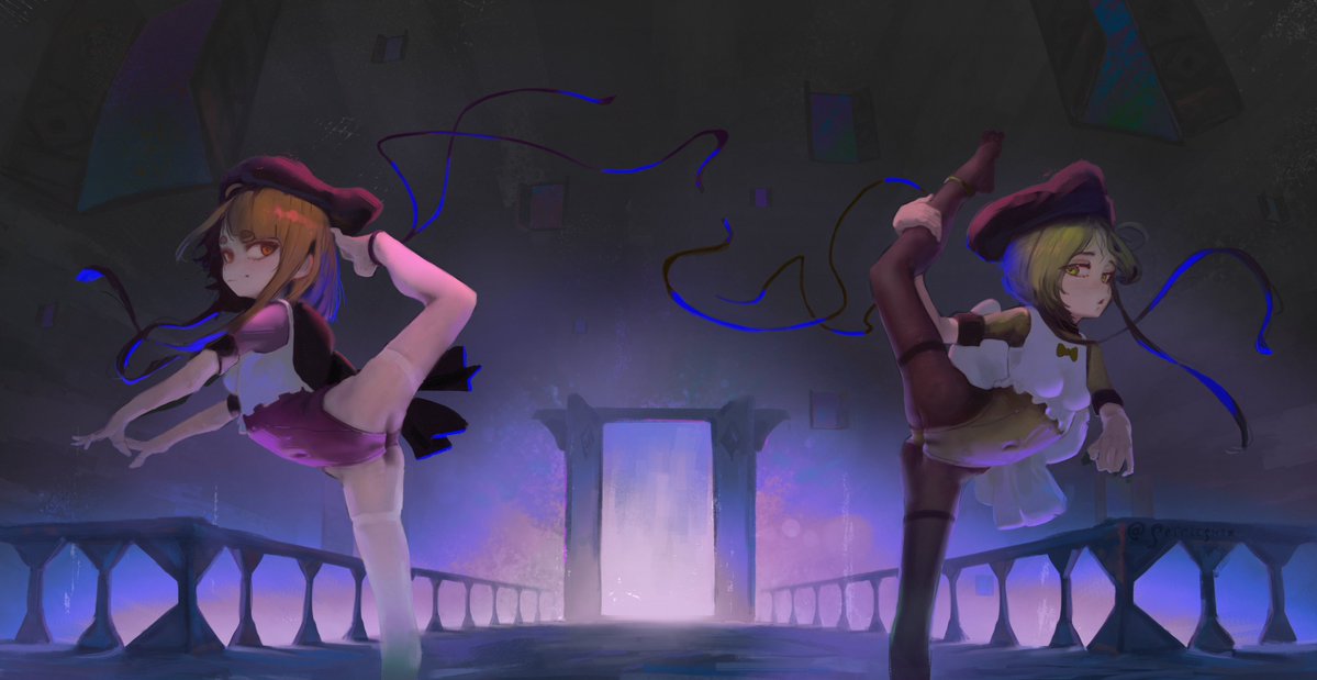petricpwnz's tweet photo. Backup Dancers, commission
#Touhou #東方Project https://t.co/T7uz5mUlk5